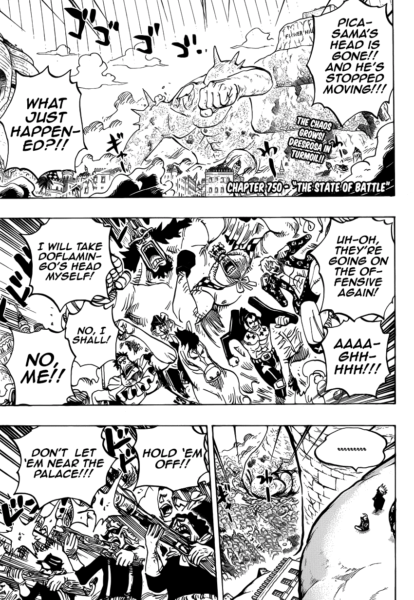 One Piece - Chapter 750 - Page 4