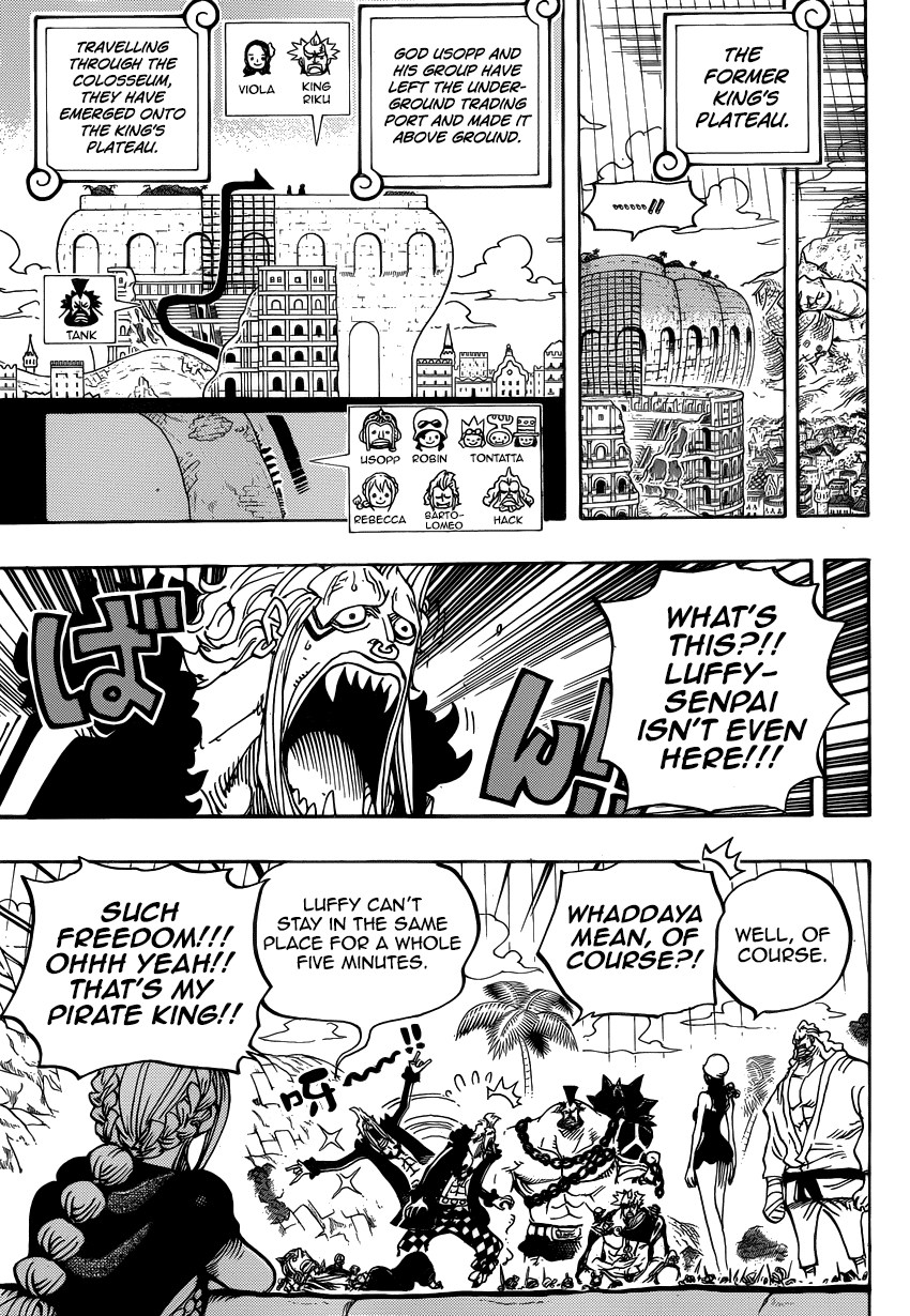One Piece - Chapter 750 - Page 7