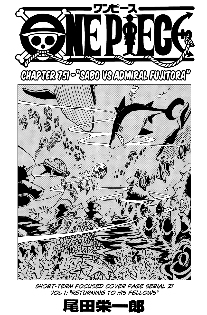 One Piece - Chapter 751 - Page 2