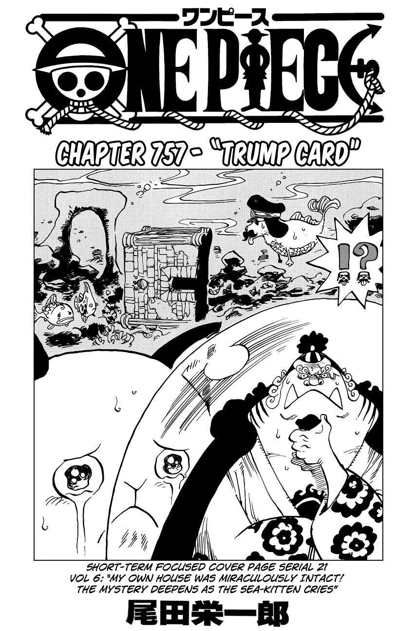 One Piece - Chapter 757 - Page 2