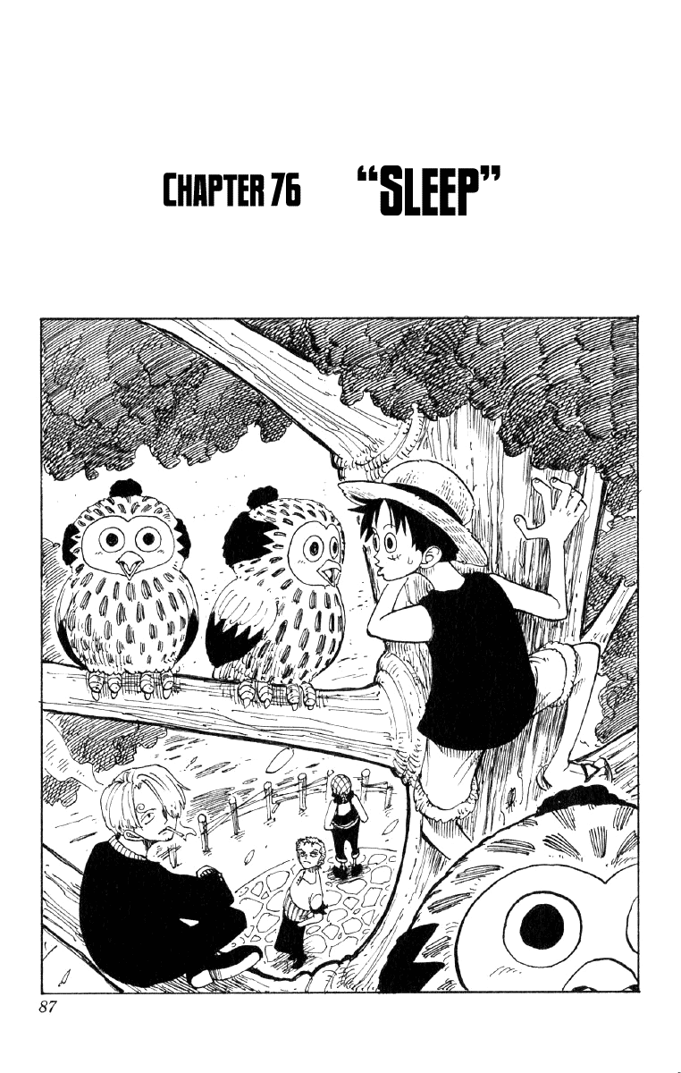 One Piece - Chapter 76 - Page 1