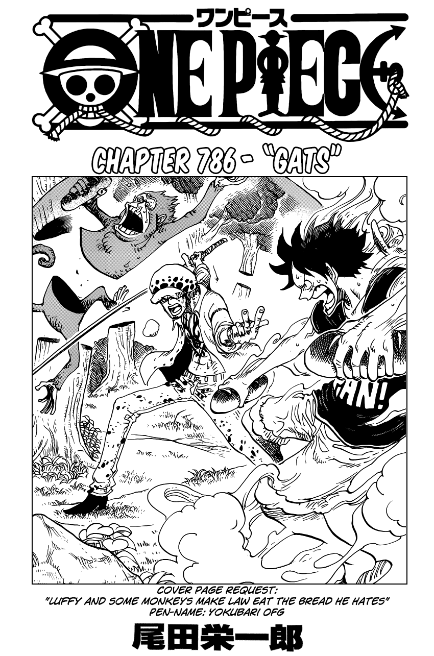 One Piece - Chapter 786 - Page 2