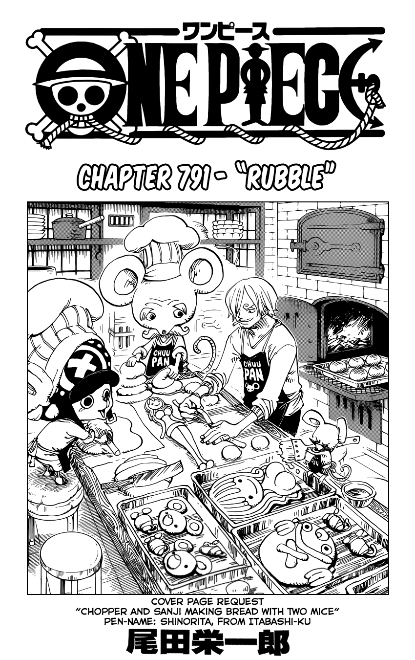 One Piece - Chapter 791 - Page 3