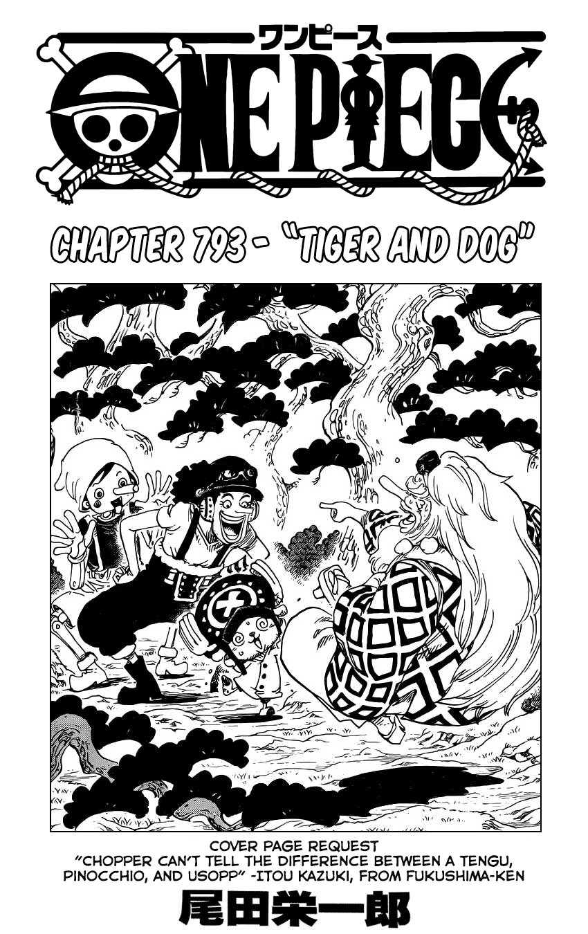 One Piece - Chapter 793 - Page 2