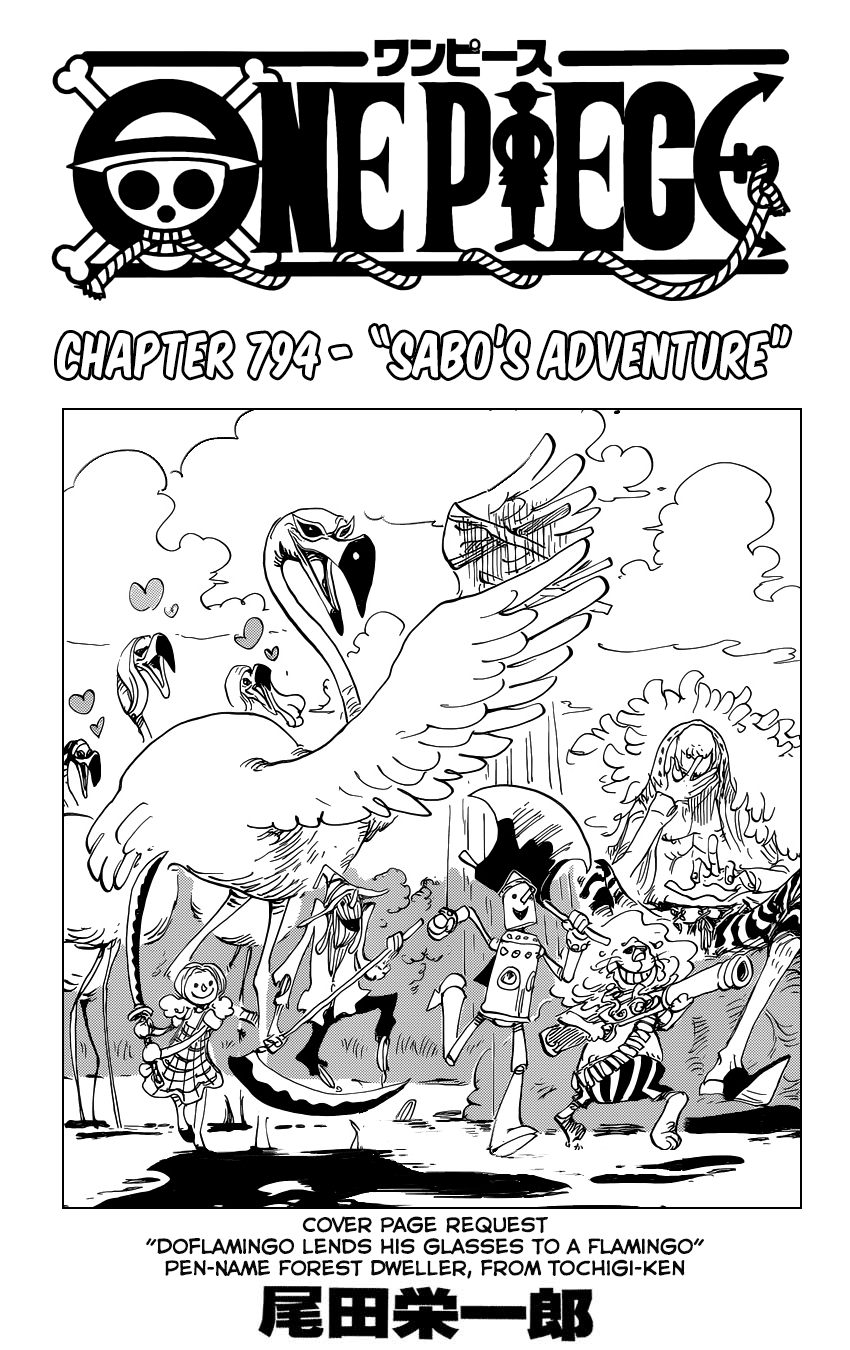 One Piece - Chapter 794 - Page 2
