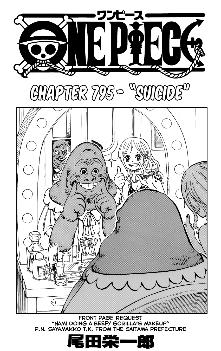 One Piece - Chapter 795 - Page 3