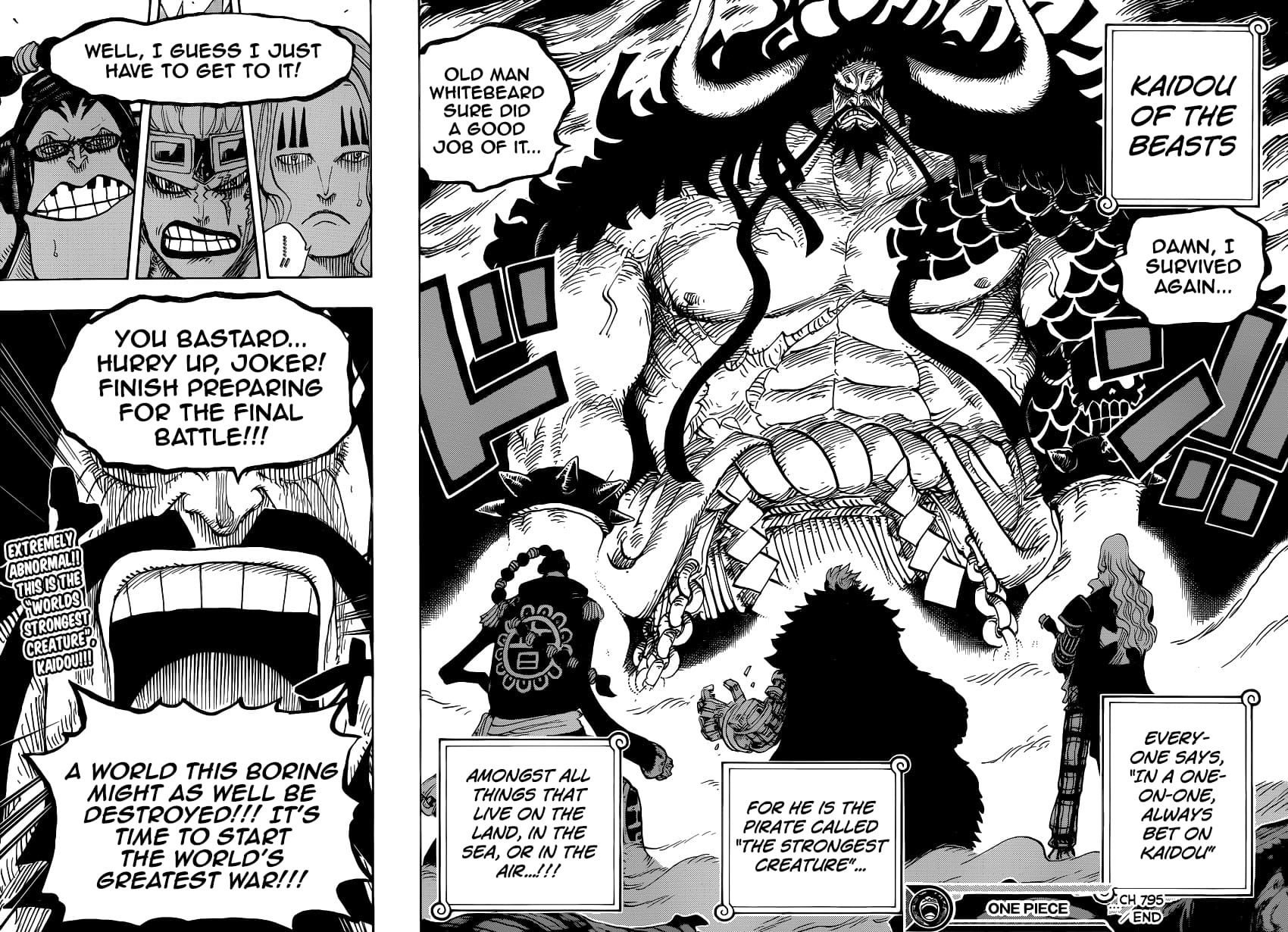 One Piece - Chapter 795 - Page 1