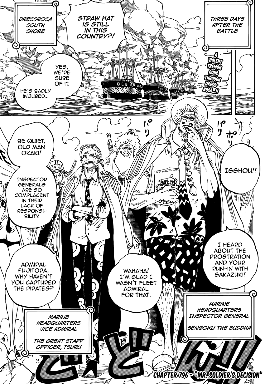 One Piece - Chapter 796 - Page 4