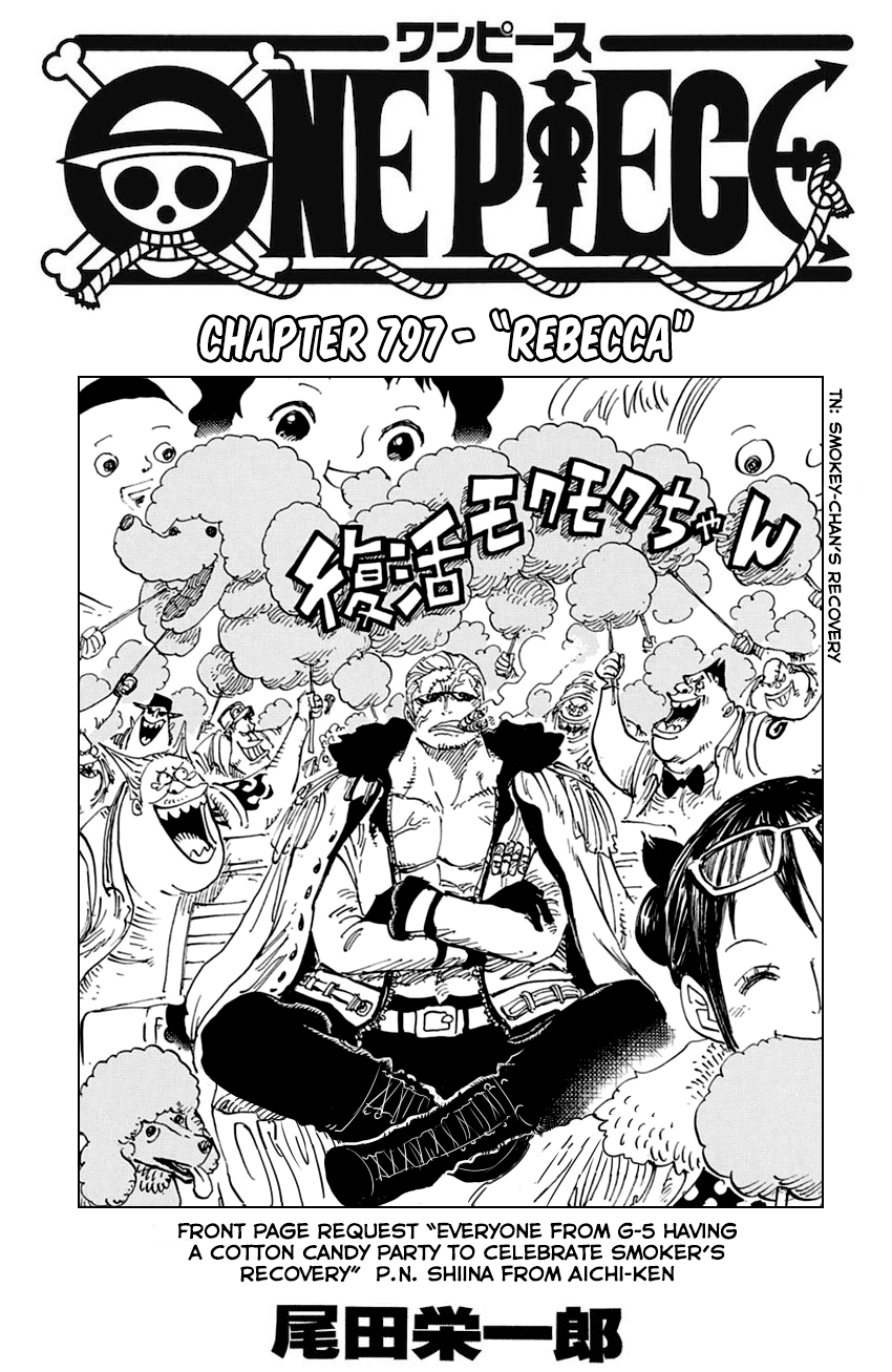 One Piece - Chapter 797 - Page 2