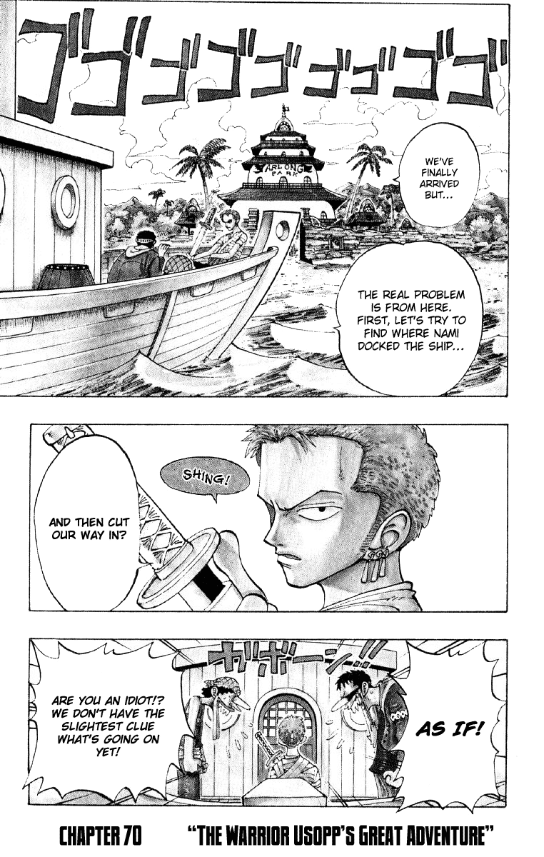 One Piece - Chapter 70 - Page 2