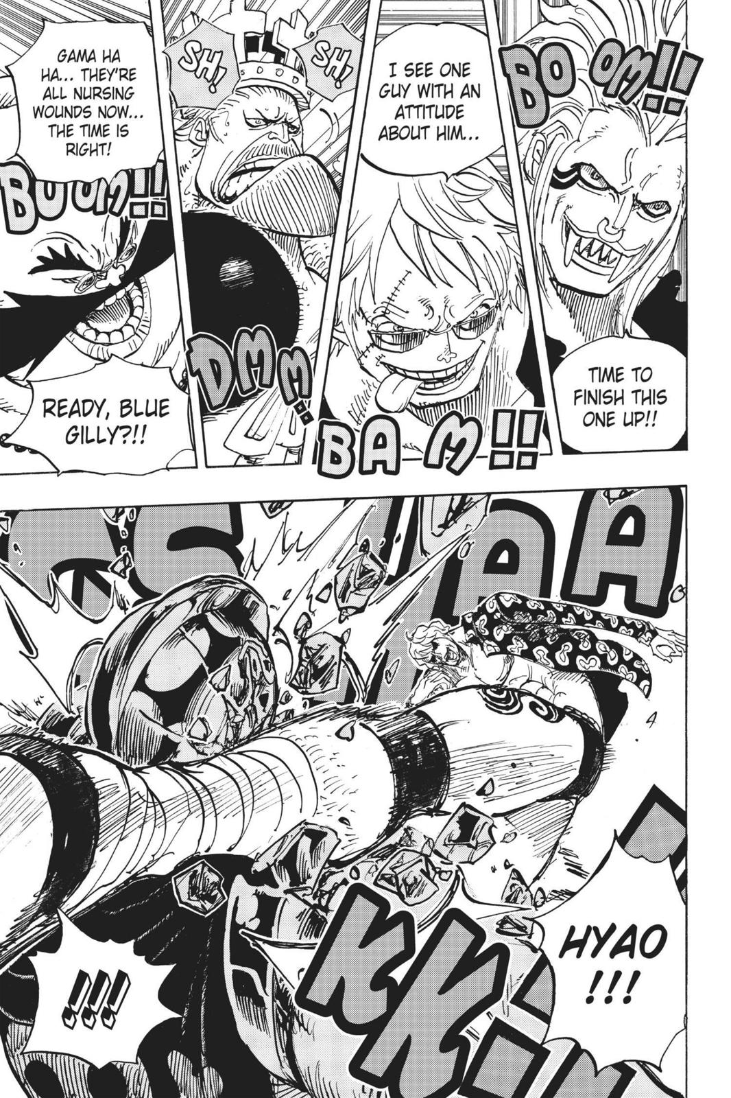 One Piece - Chapter 709 - Page 4