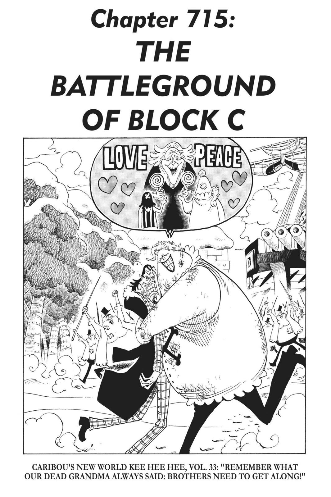 One Piece - Chapter 715 - Page 3