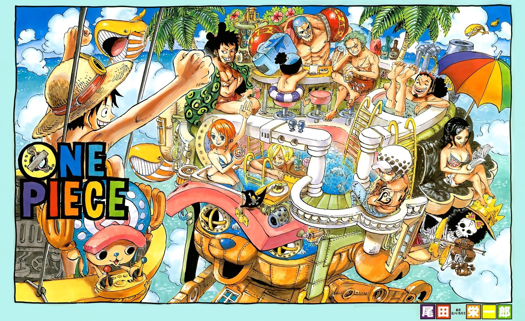 One Piece - Chapter 717 - Page 2