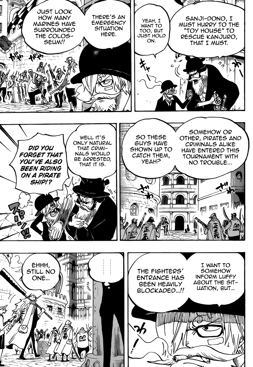 One Piece - Chapter 717 - Page 7