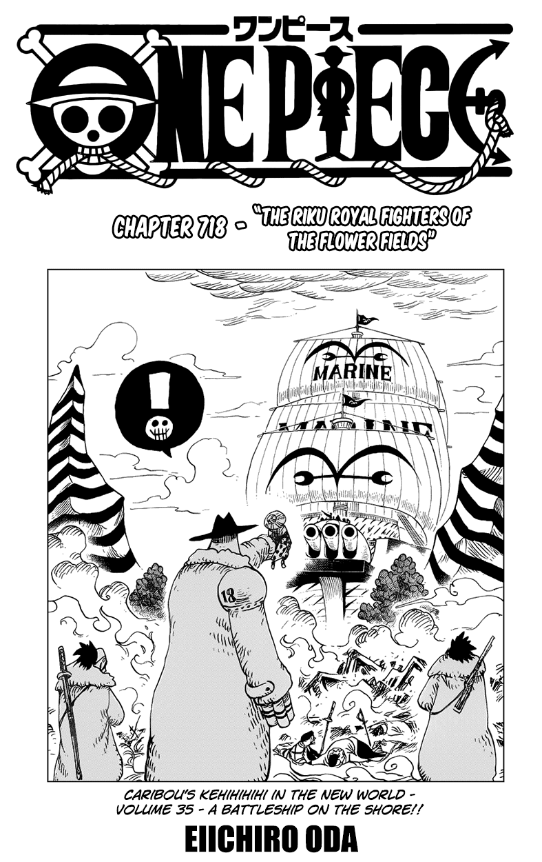 One Piece - Chapter 718 - Page 2