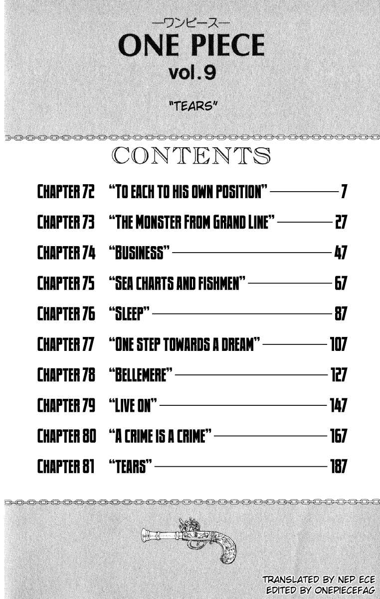 One Piece - Chapter 72 - Page 6
