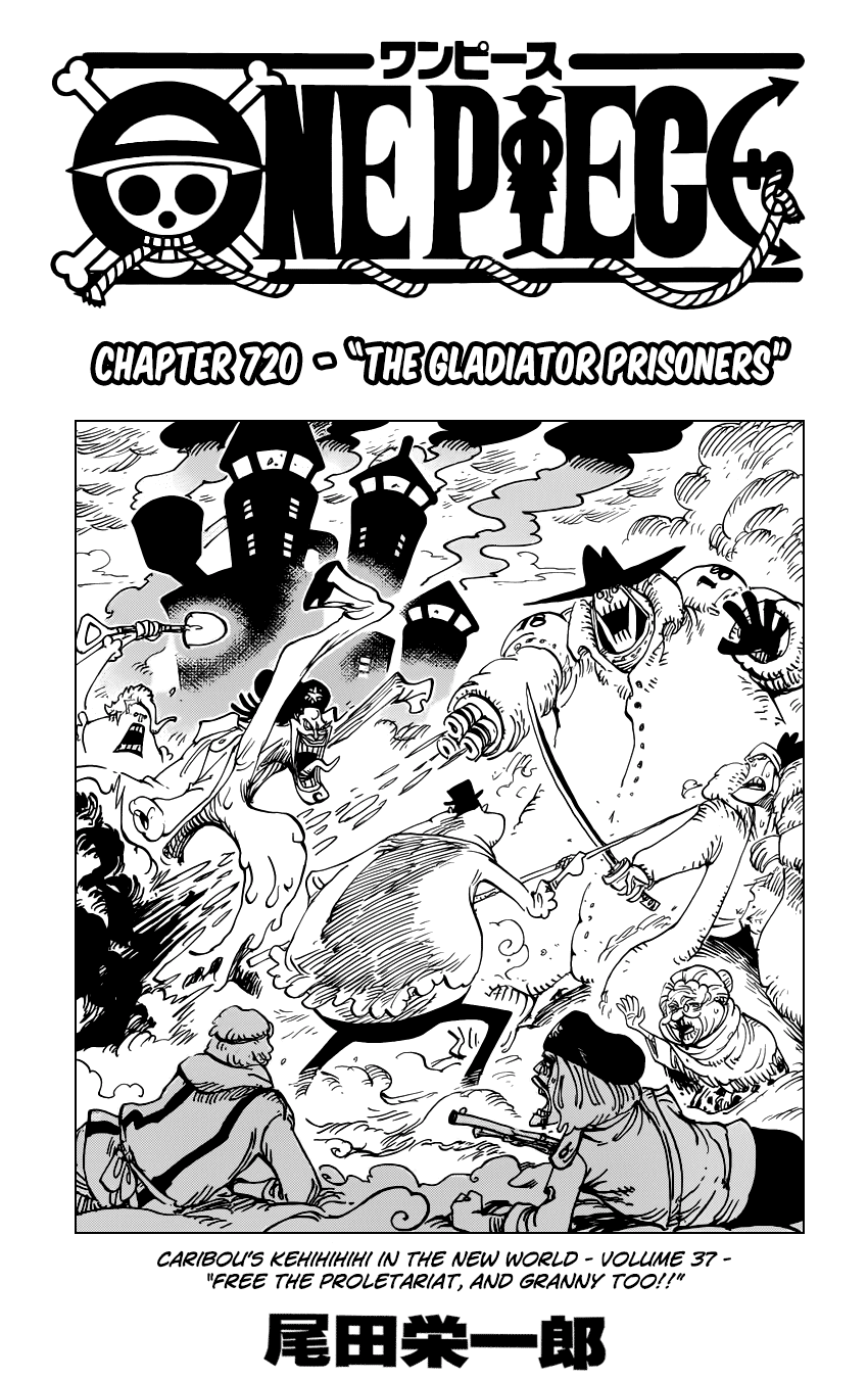 One Piece - Chapter 720 - Page 2