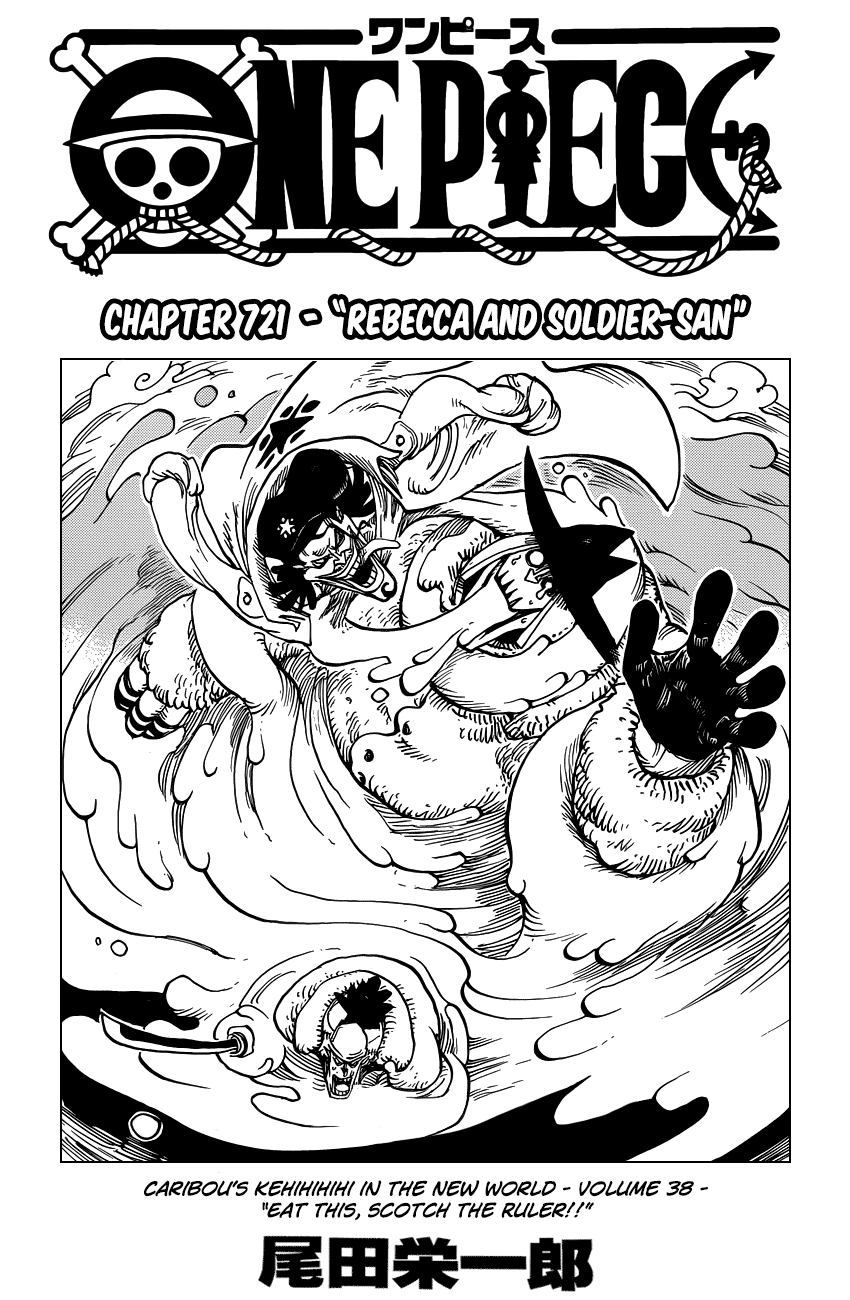One Piece - Chapter 721 - Page 2
