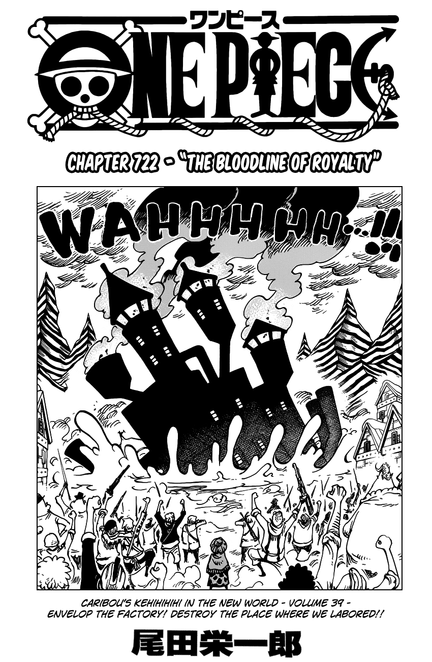 One Piece - Chapter 722 - Page 2