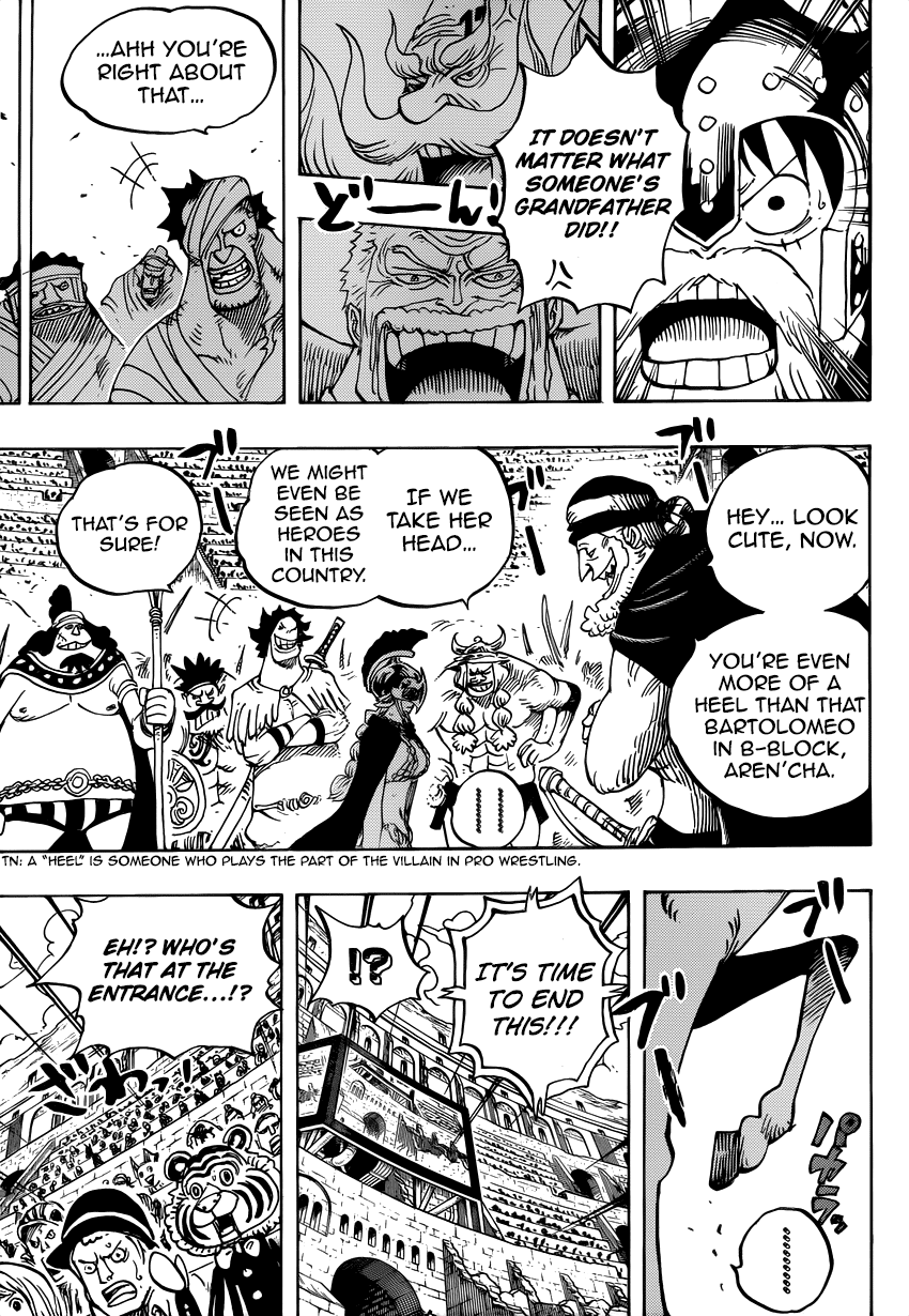 One Piece - Chapter 722 - Page 4