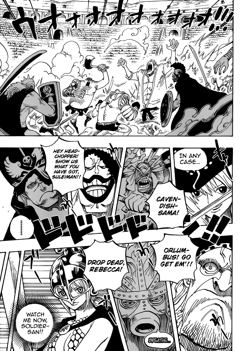 One Piece - Chapter 722 - Page 10