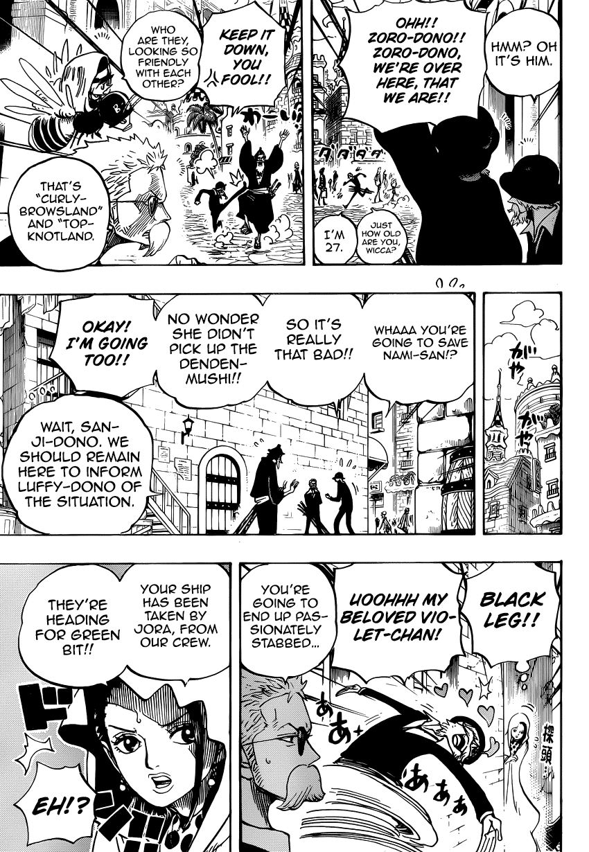 One Piece - Chapter 722 - Page 13