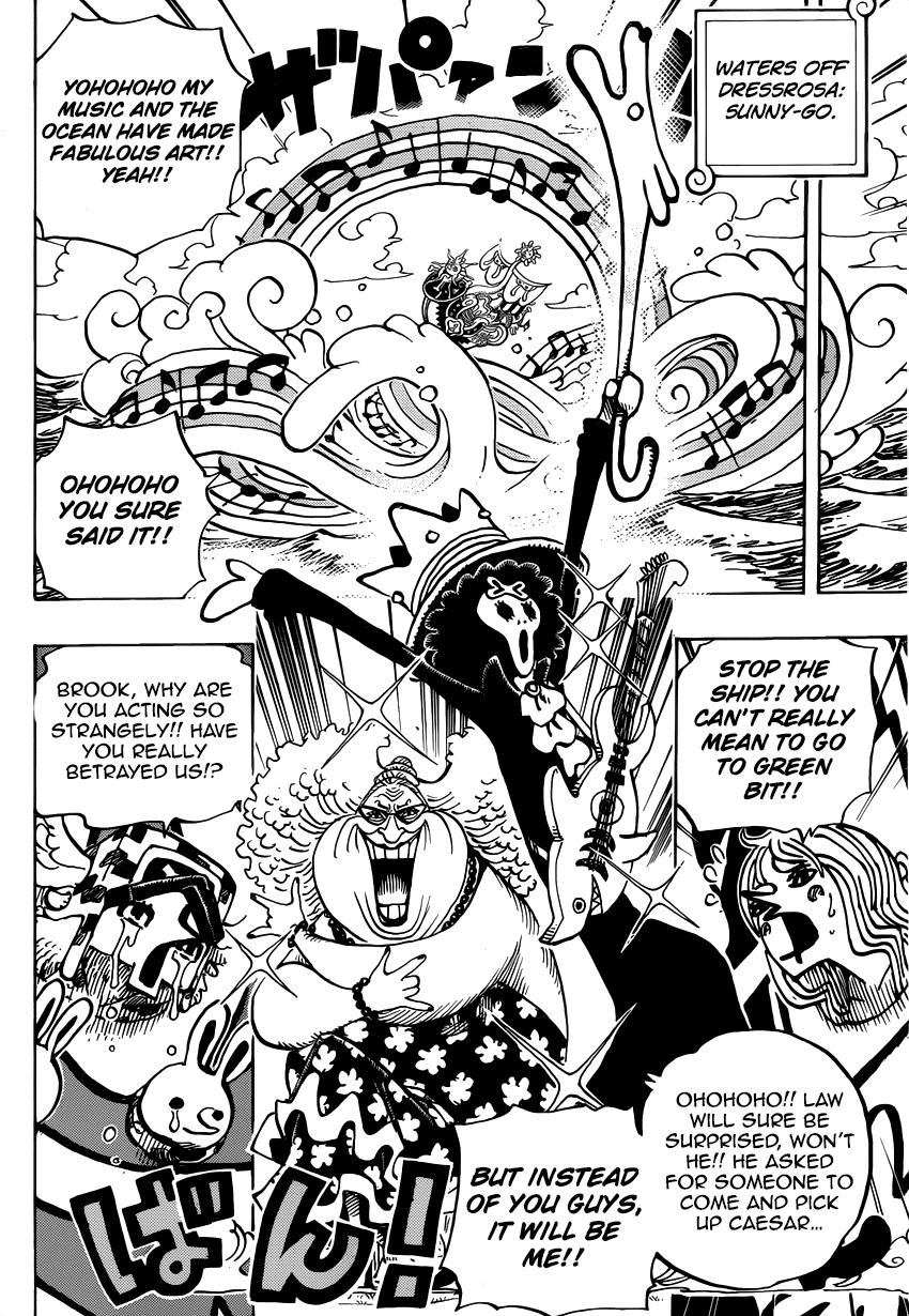 One Piece - Chapter 722 - Page 14