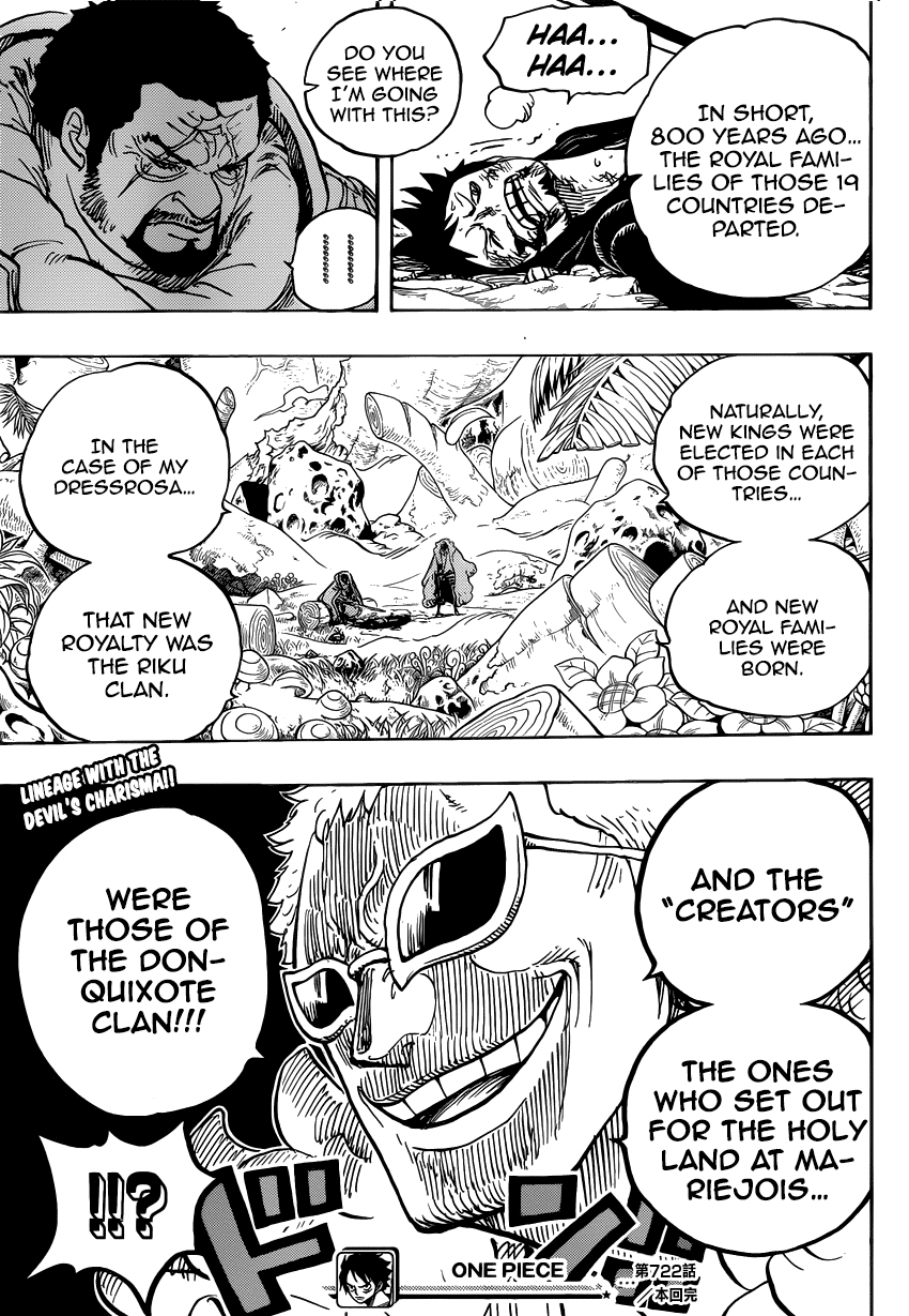 One Piece - Chapter 722 - Page 19