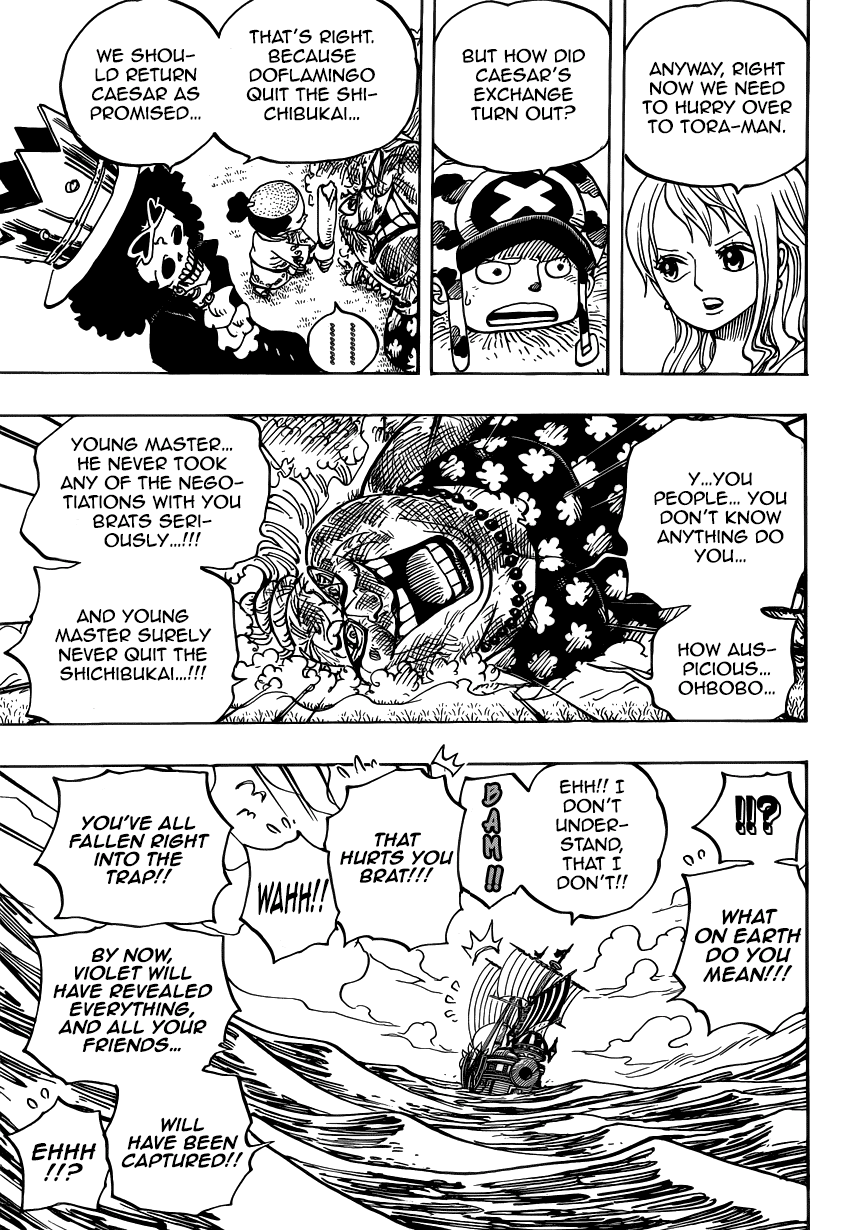 One Piece - Chapter 723 - Page 10