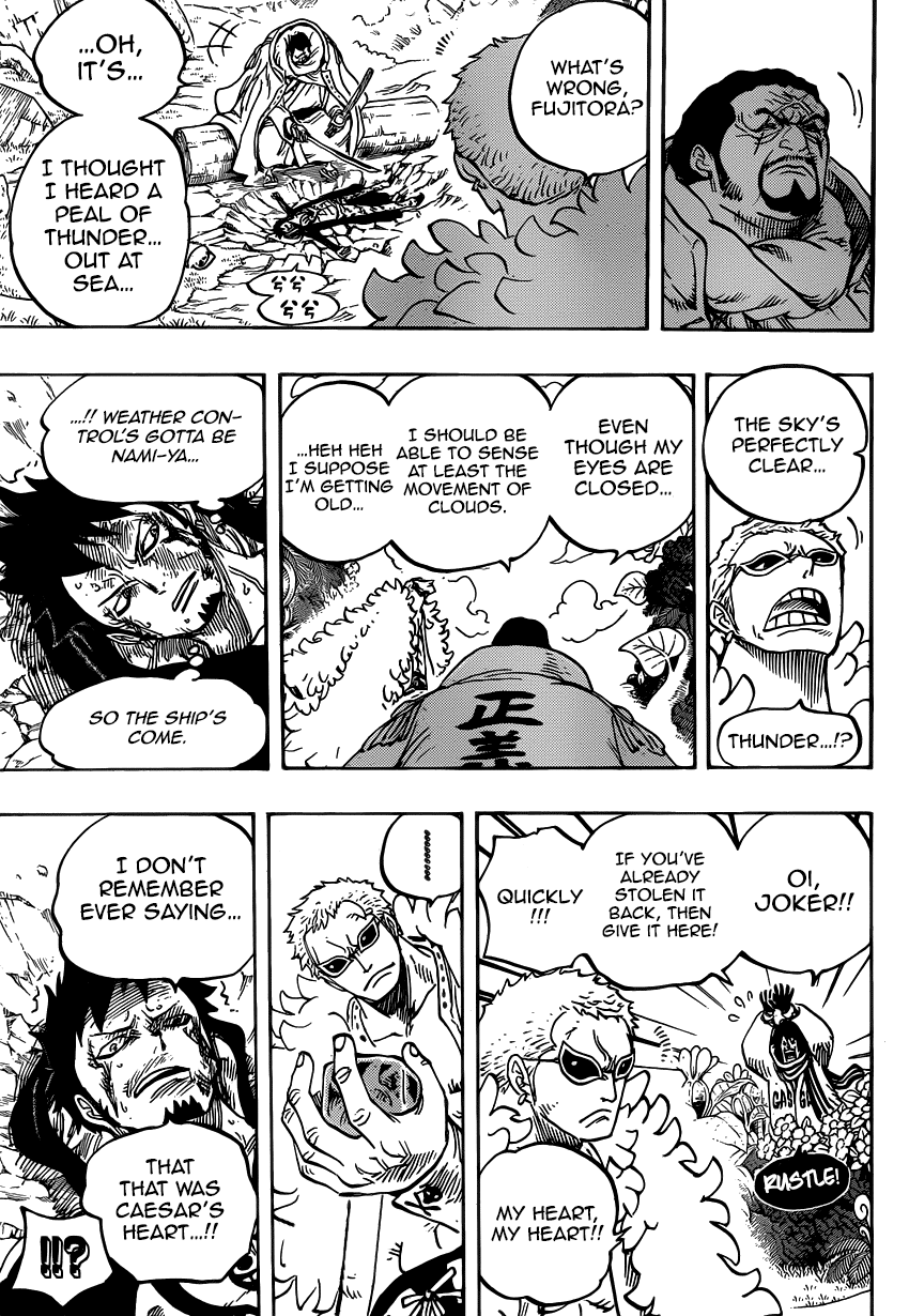 One Piece - Chapter 723 - Page 12