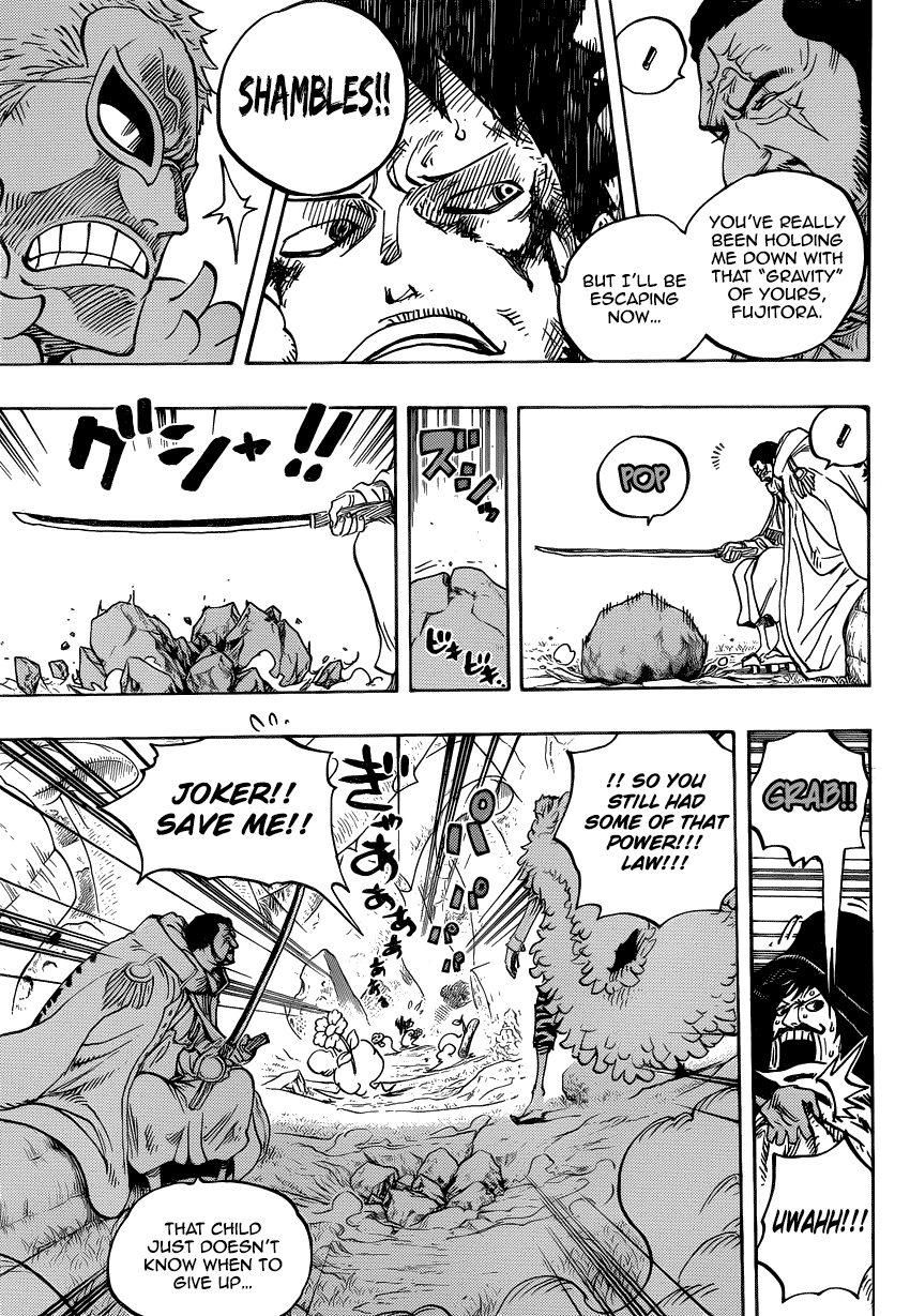 One Piece - Chapter 723 - Page 14