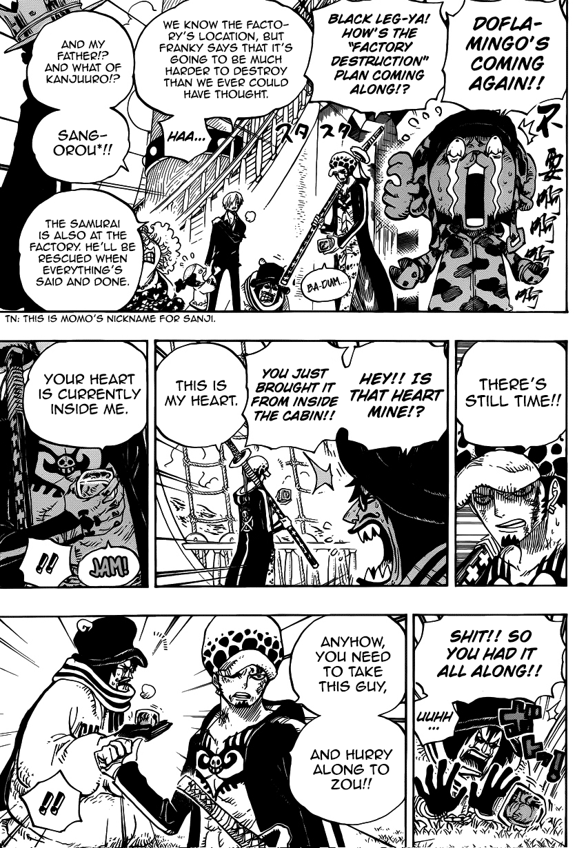 One Piece - Chapter 724 - Page 12
