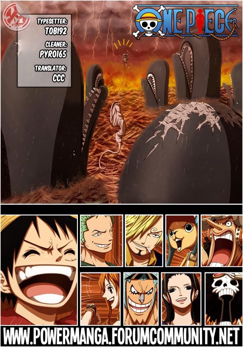 One Piece - Chapter 725 - Page 1