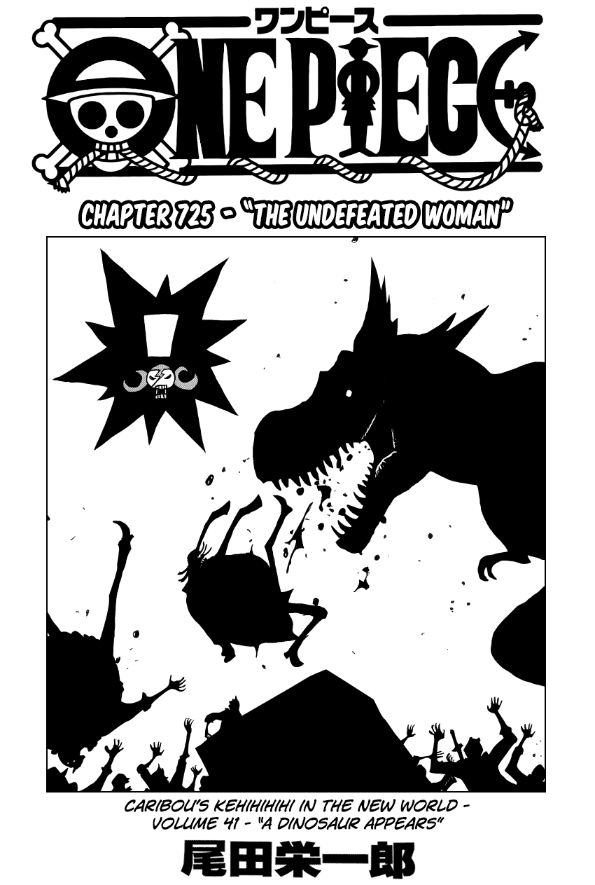 One Piece - Chapter 725 - Page 2