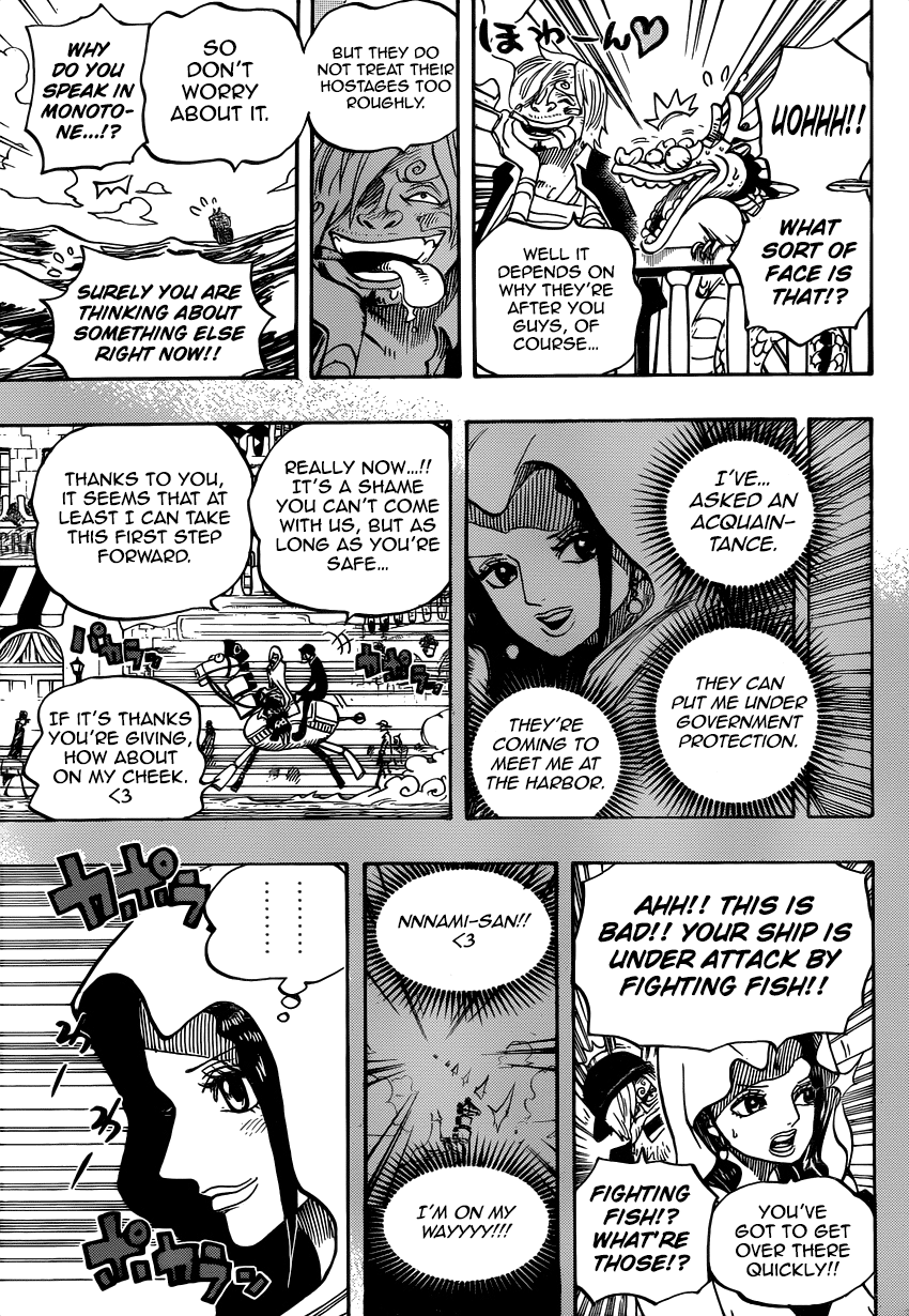 One Piece - Chapter 725 - Page 7