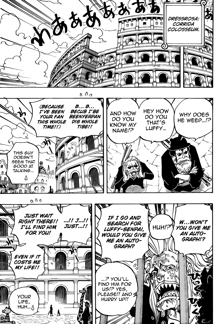 One Piece - Chapter 725 - Page 9