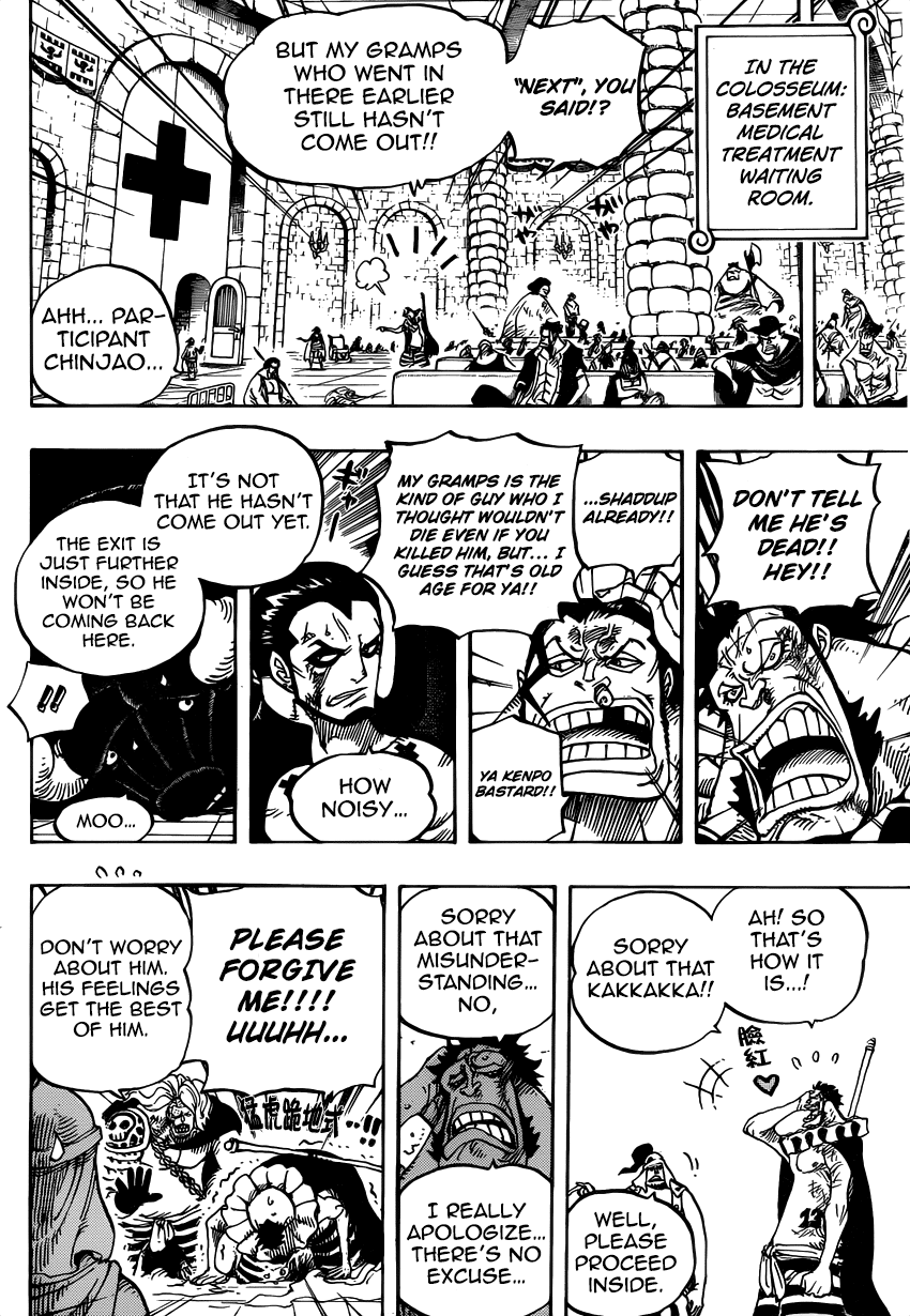 One Piece - Chapter 725 - Page 14