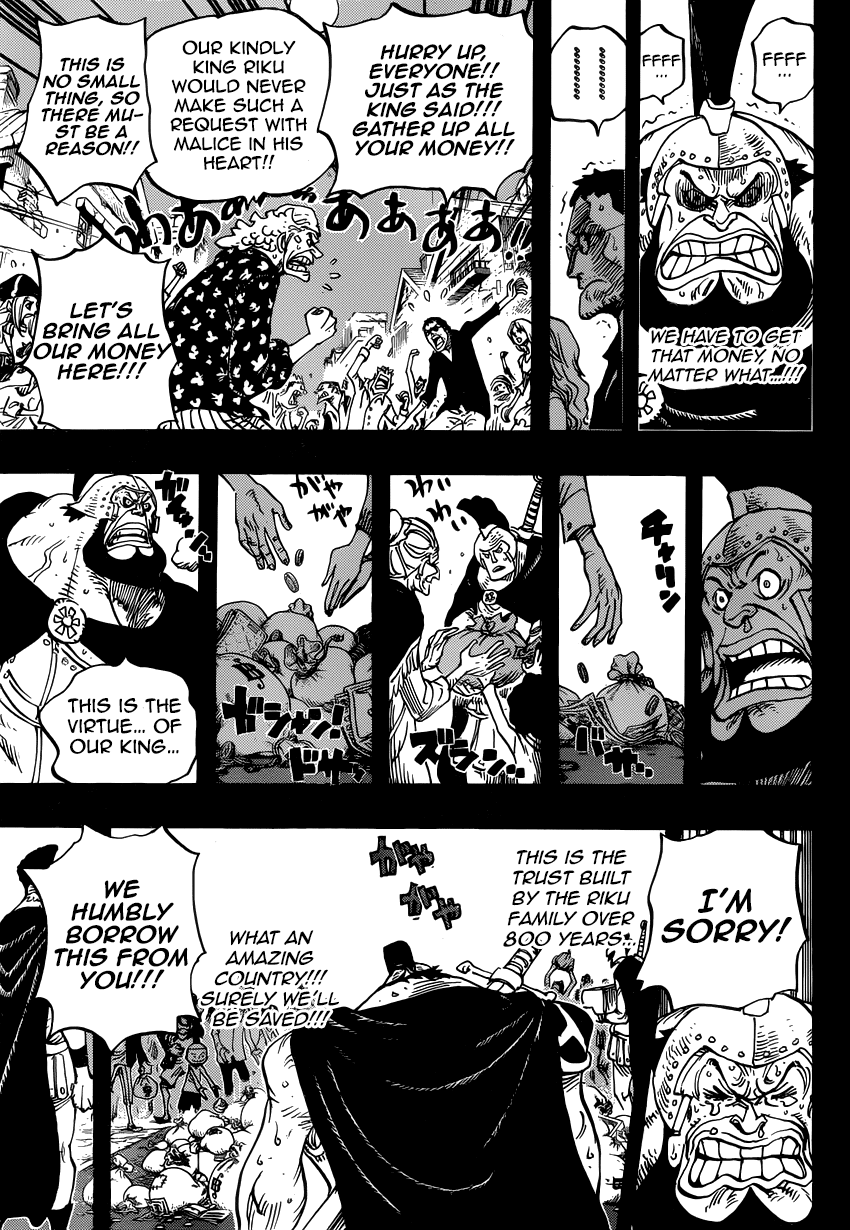 One Piece - Chapter 727 - Page 14