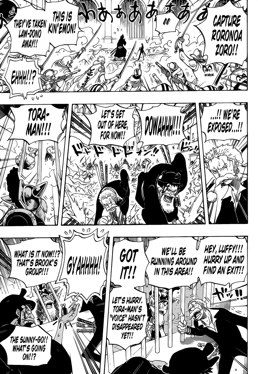 One Piece - Chapter 730 - Page 11
