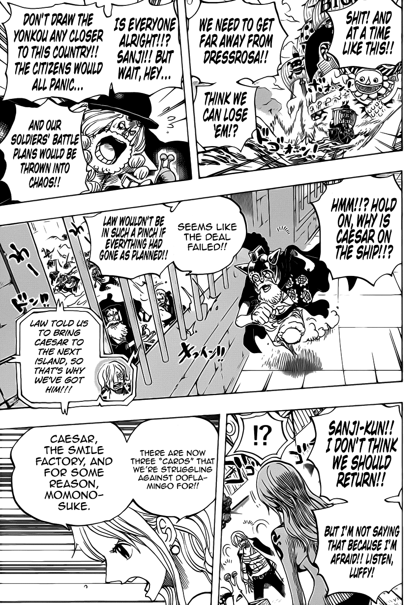 One Piece - Chapter 730 - Page 14
