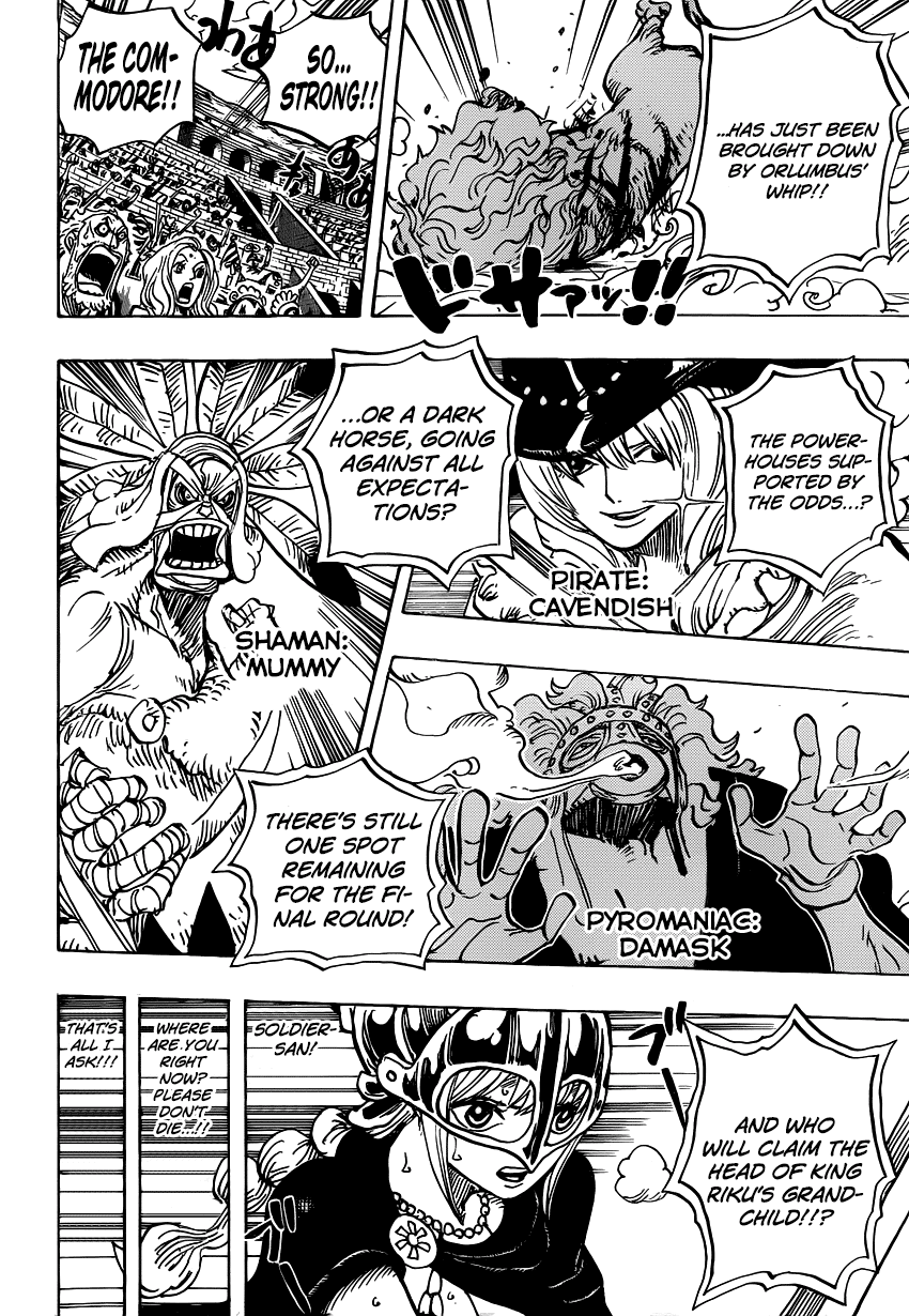 One Piece - Chapter 733 - Page 6