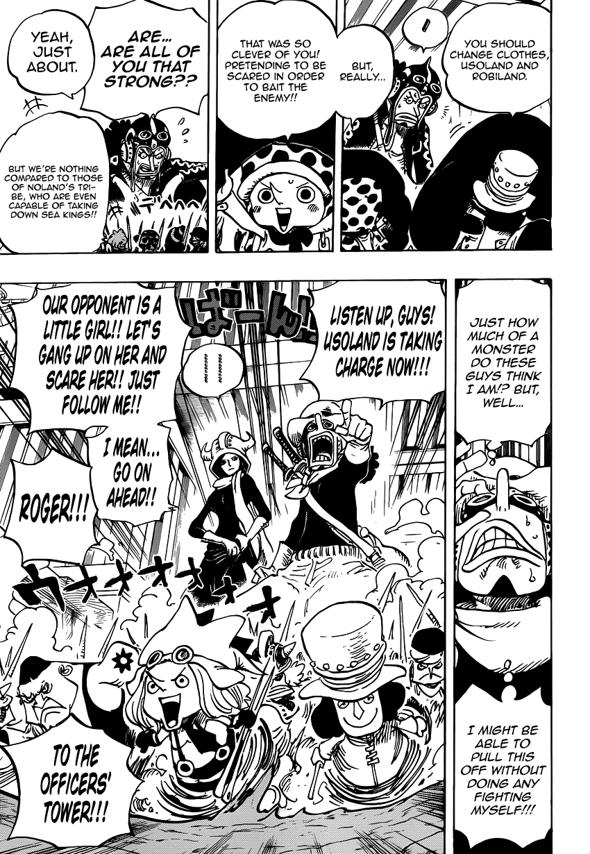 One Piece - Chapter 733 - Page 11
