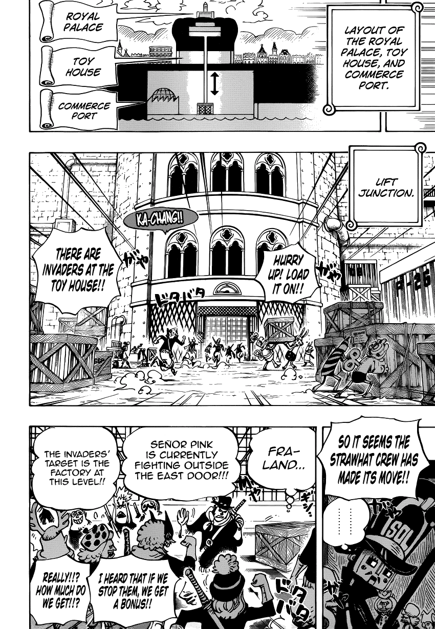 One Piece - Chapter 733 - Page 12