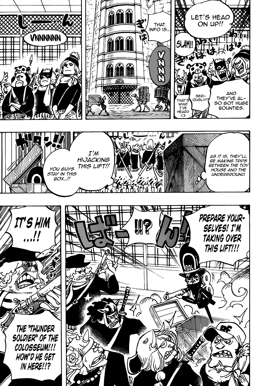 One Piece - Chapter 733 - Page 13