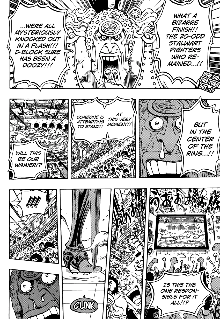 One Piece - Chapter 734 - Page 4