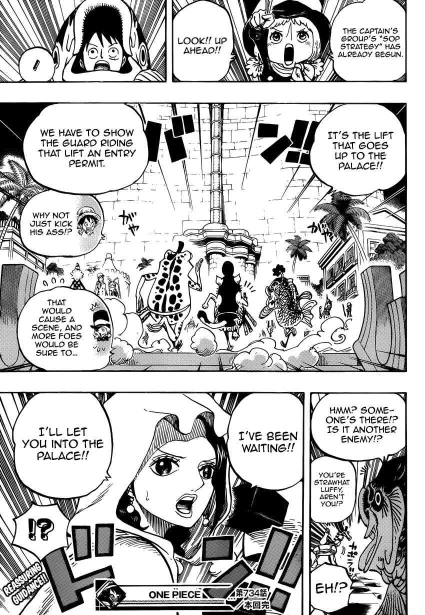 One Piece - Chapter 734 - Page 19
