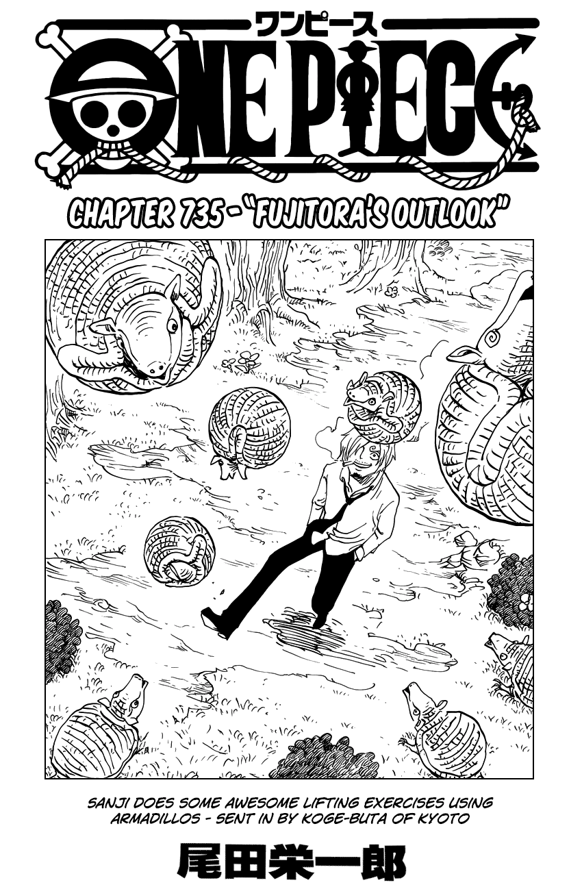 One Piece - Chapter 735 - Page 2