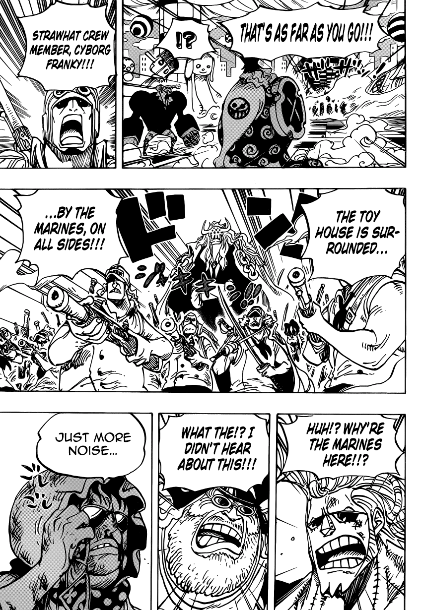 One Piece - Chapter 735 - Page 14