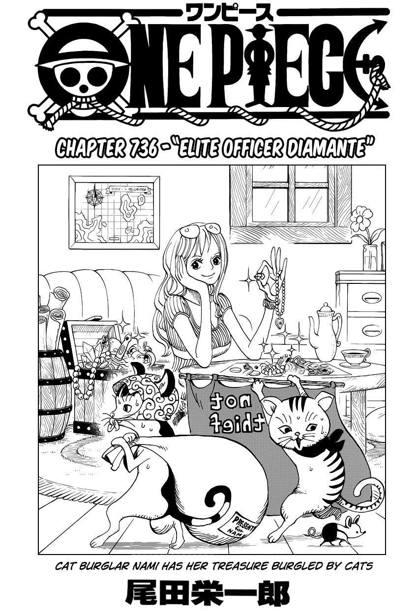 One Piece - Chapter 736 - Page 2