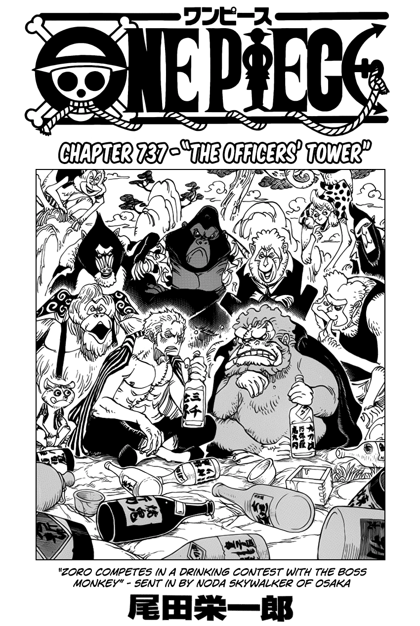 One Piece - Chapter 737 - Page 2